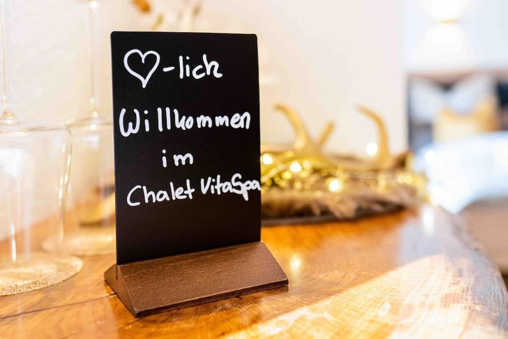 Chalet Vitaspa - Whirlpool & Sauna Privatspa เพกนิทซ์ ภายนอก รูปภาพ