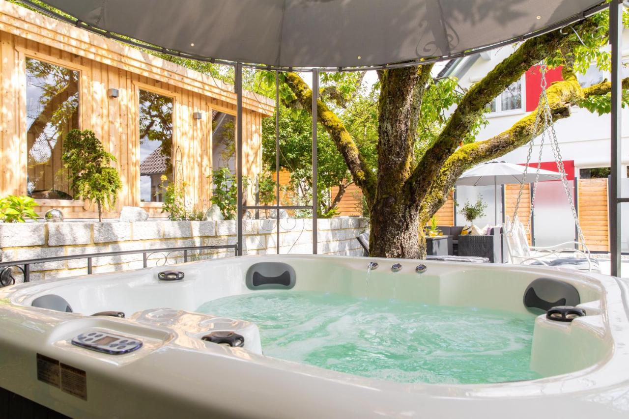 Chalet Vitaspa - Whirlpool & Sauna Privatspa เพกนิทซ์ ภายนอก รูปภาพ