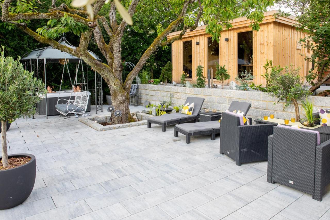 Chalet Vitaspa - Whirlpool & Sauna Privatspa เพกนิทซ์ ภายนอก รูปภาพ