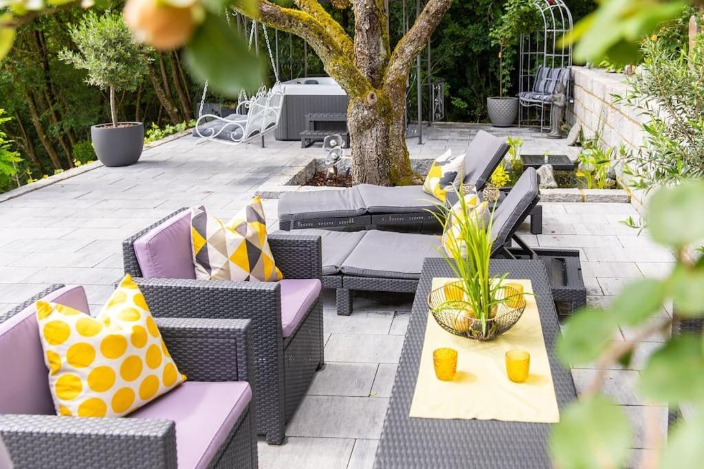 Chalet Vitaspa - Whirlpool & Sauna Privatspa เพกนิทซ์ ภายนอก รูปภาพ
