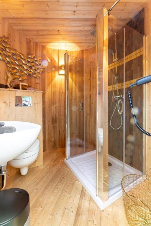 Chalet Vitaspa - Whirlpool & Sauna Privatspa เพกนิทซ์ ภายนอก รูปภาพ