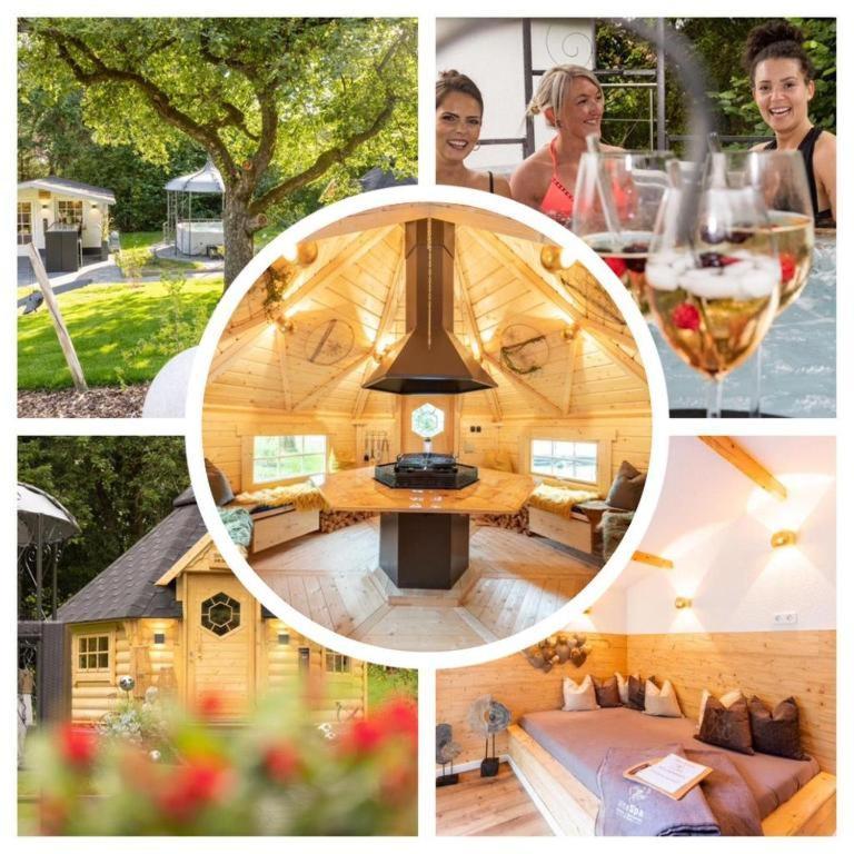 Chalet Vitaspa - Whirlpool & Sauna Privatspa เพกนิทซ์ ภายนอก รูปภาพ